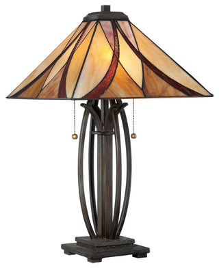 Asheville 2-Light Table Lamp, Valiant Bronze