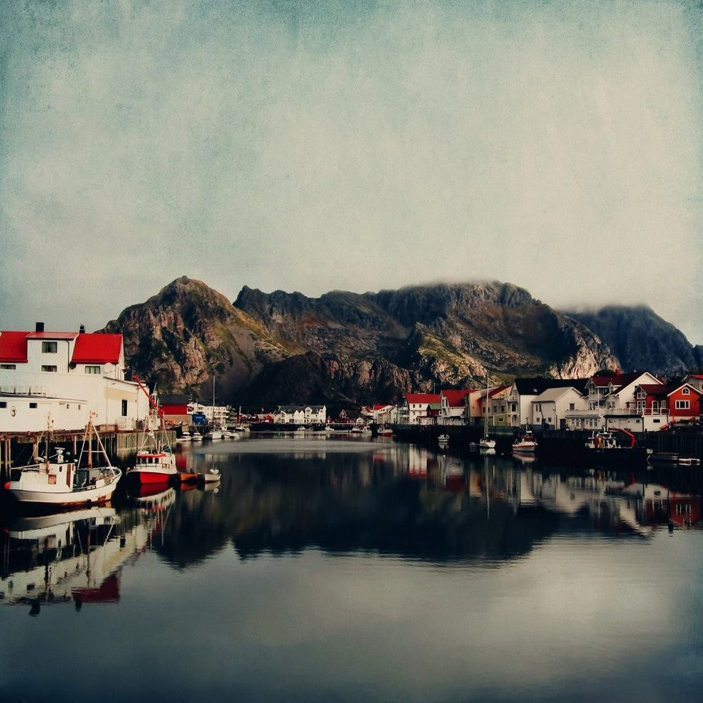 "Mountain Living" Print on Wrapped Canvas by Ingrid Beddoes
