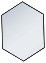 Elegant Lighting MR4424 Decker 24" W x 34" H Contemporary - Black