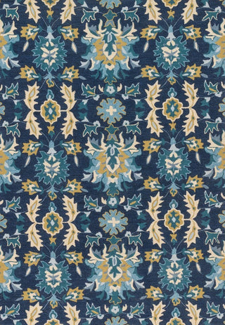 Francesca FC-59 Blue Ocean Area Rug, 7'6"x9'6"
