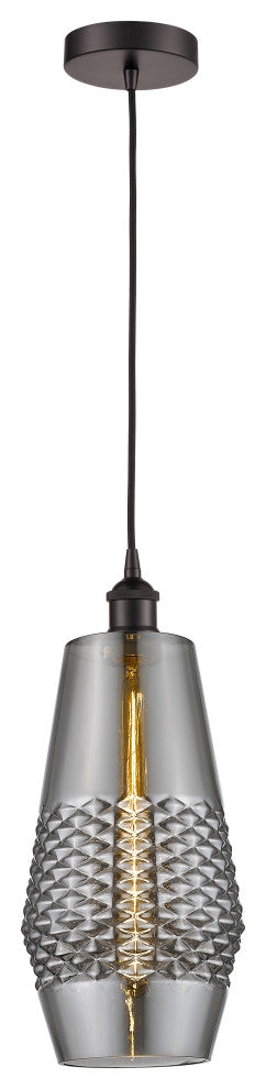 Innovations 616-1P-OB-G683-7-LED 1-Light Mini Pendant, Oil Rubbed Bronze
