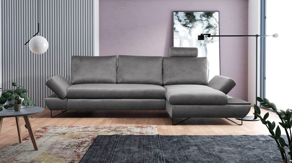 ASTRA Sectional Sleeper Sofa, Right