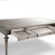 Traditional Limed Gray Oak Dining Table