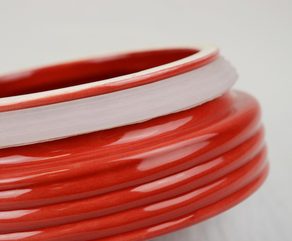 Red Ceramic Cookie Jar