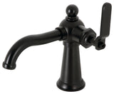 KS3540KL Single-Handle Bathroom Faucet With Push Pop-Up, Matte Black
