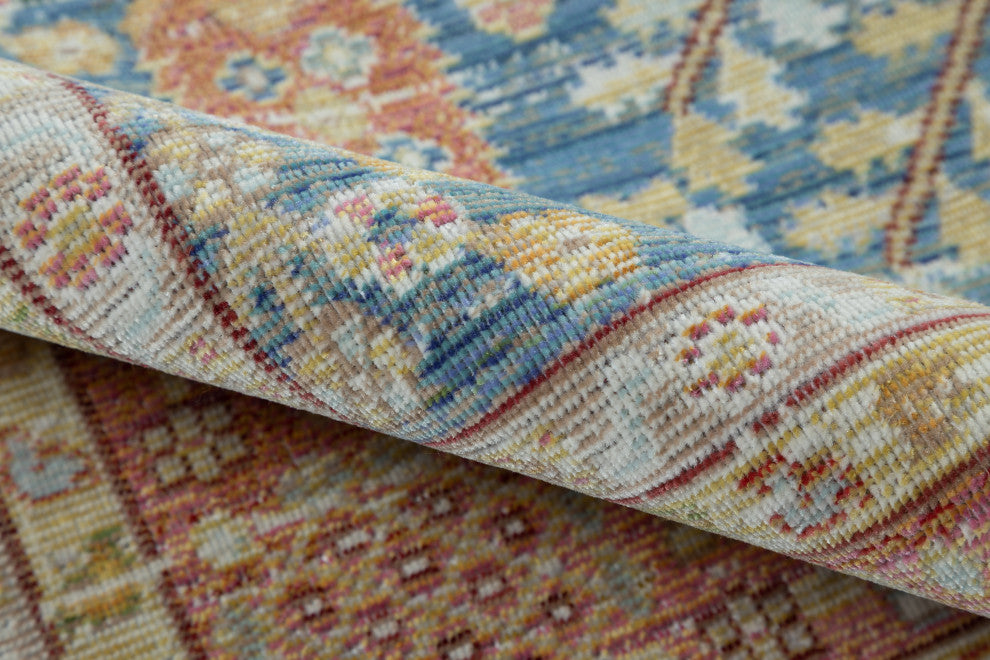 Momeni Isabella Traditional Area Rug, Blue, 7'10"x10'6"