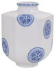 Temba Small Blue Vase, 9"