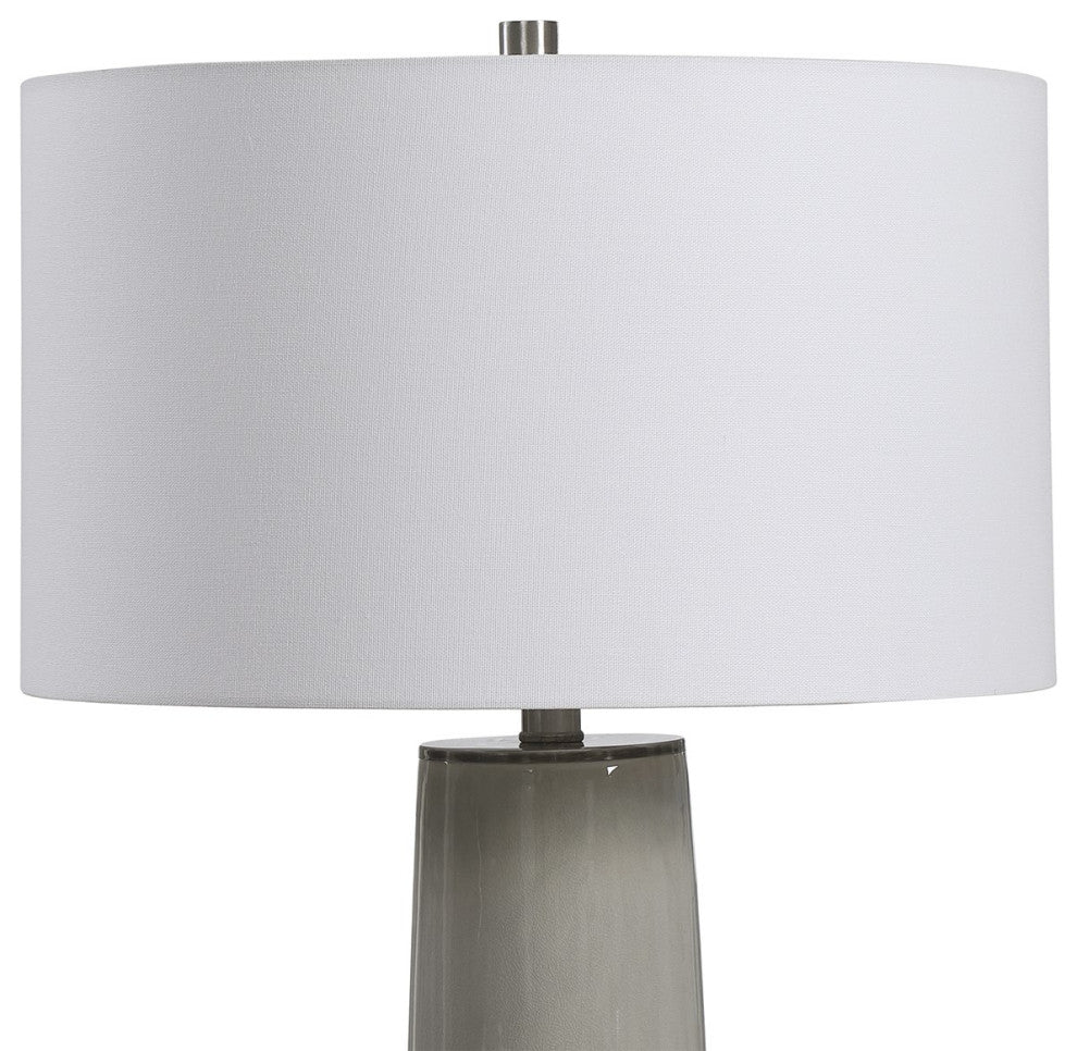 Uttermost Abdel Gray Glaze Table Lamp 28436