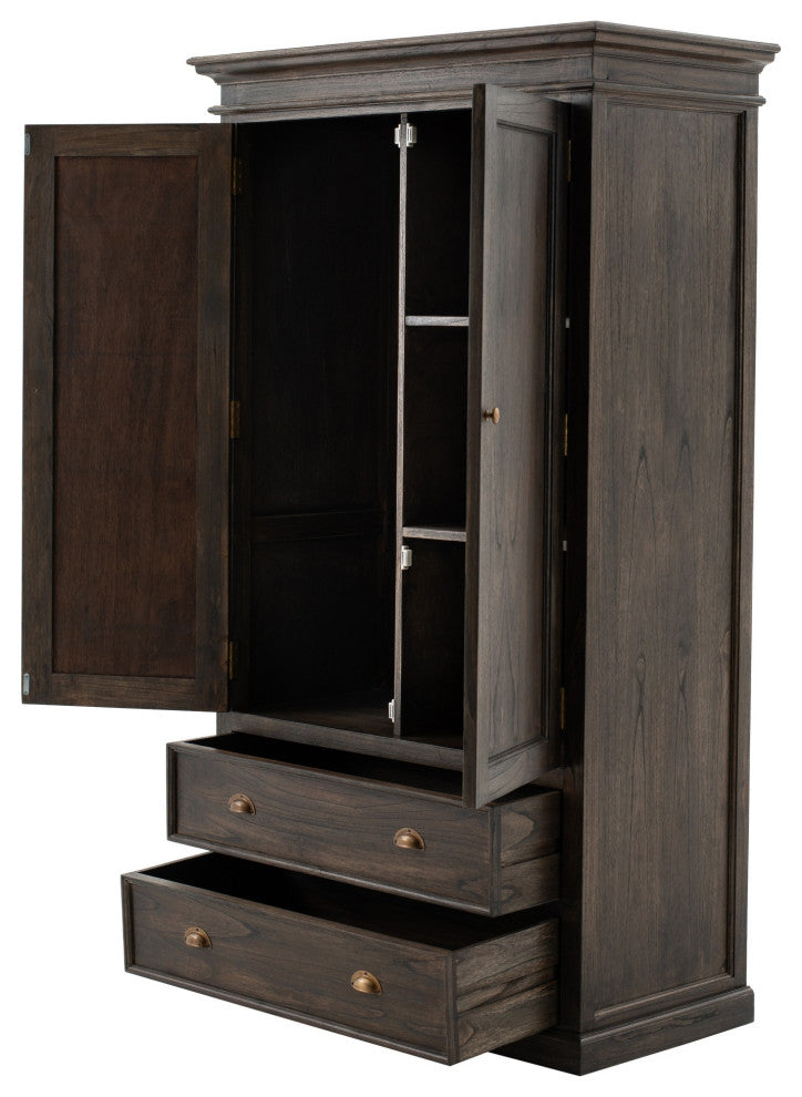 Black Wash Wardrobe