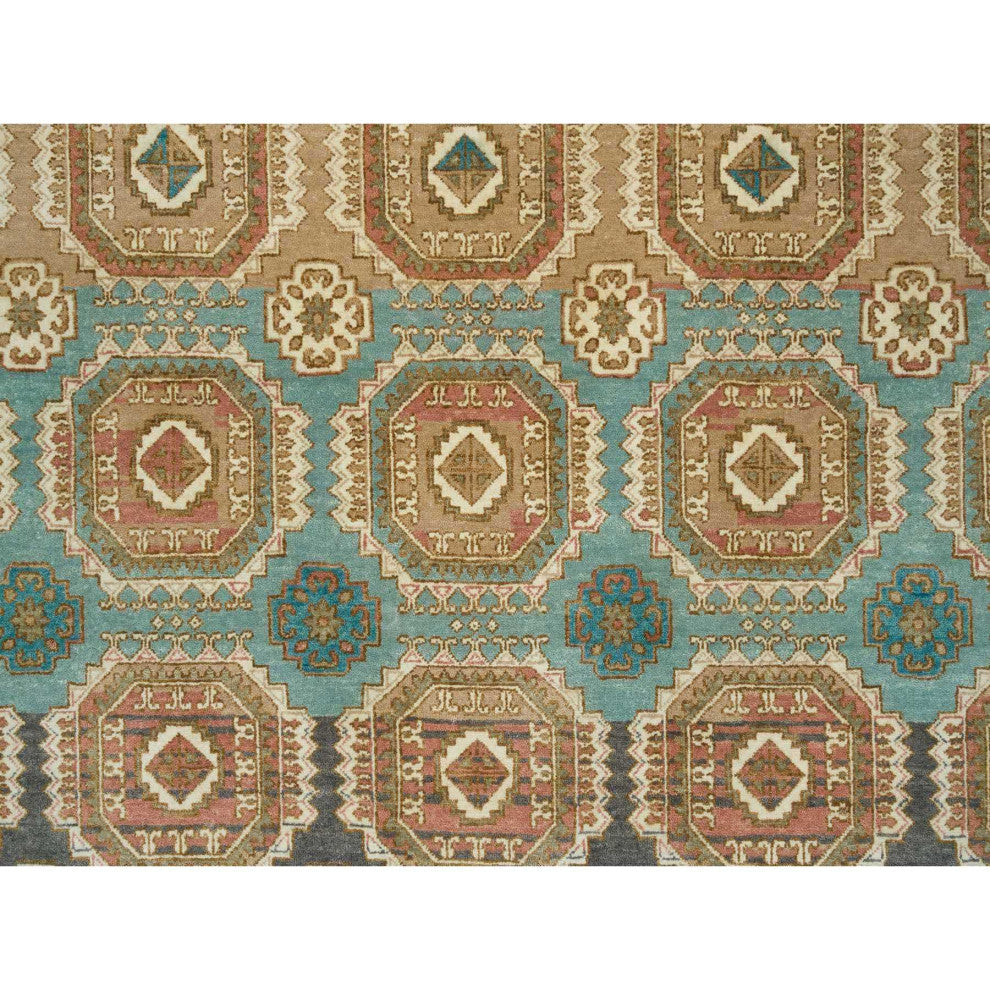 Hand Knotted, Natural Dyes, Soft and lush pile Oriental Rug, 8'3"x10'