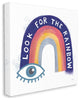 Inspirational Look for Rainbow Quote Eye Symbols ,1pc, each 30 x 30