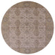 Ahgly Company Indoor Round Mid-Century Modern Area Rugs, 7' Round