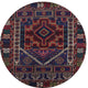 Ahgly Company Indoor Round Traditional Area Rugs, 4' Round