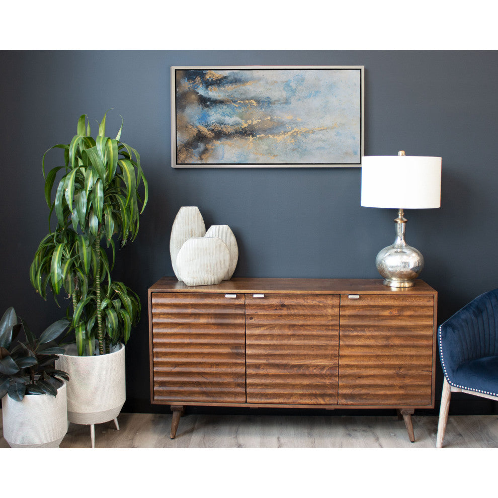 Rising River Flow Framed Artwork