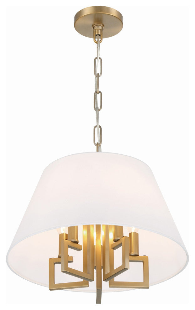 Crystorama Lighting Group 2255 Westwood 5 Light 16"W Pendant - Vibrant Gold