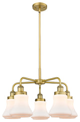 Innovations Bellmont 5 24" Chandelier Brushed Brass