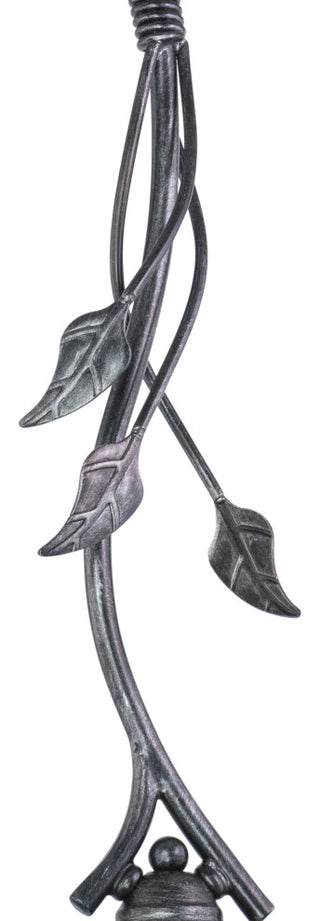 Vaxcel Vine Mini Pendant Oil Shale with Amber Flake Glass