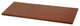 Organized Living freedomRail 36"x14" Wood Shelf, Modern Cherry