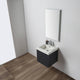 Floating Bathroom Vanity with Sink, Wall Mounted Vanity, Blue, 20'' W/ Sink