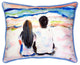 Pair of Betsy Drake  and Noland Large Indoor/Outdoor Pillows 16x20