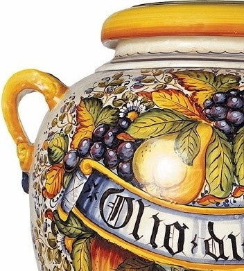 Frutta: Large Tuscan Orcio "Olio Di Olive"