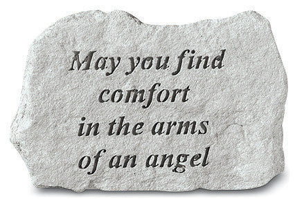 "May You Find Comfort in the Arms" Garden Stone