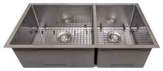 36" Chamonix Undermount Fingerprint Resistant Stainless Steel Kitchen Sink