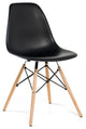Eiffel Side Chair, Set of 4, Black