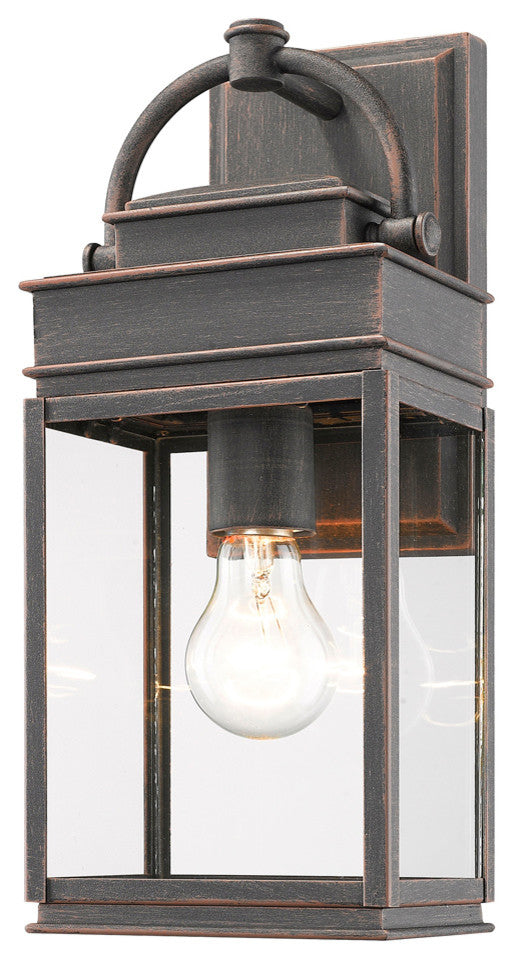 Artcraft AC8220OB One Light Outdoor Wall Mount Fulton Oil Rubbed Bronze