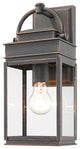 Artcraft AC8220OB One Light Outdoor Wall Mount Fulton Oil Rubbed Bronze