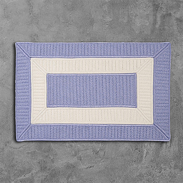 Colonial Mills Rope Walk CB98 Amethyst Indoor/Outdoor Area Rug, Square 8'x8'