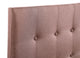 Novo 2 Twill Fabric Headboard, Brown, King