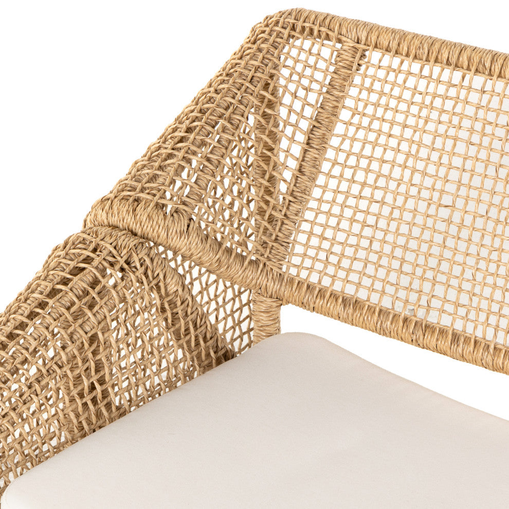 Selma Outdoor Sofa-Faux Hyacinth