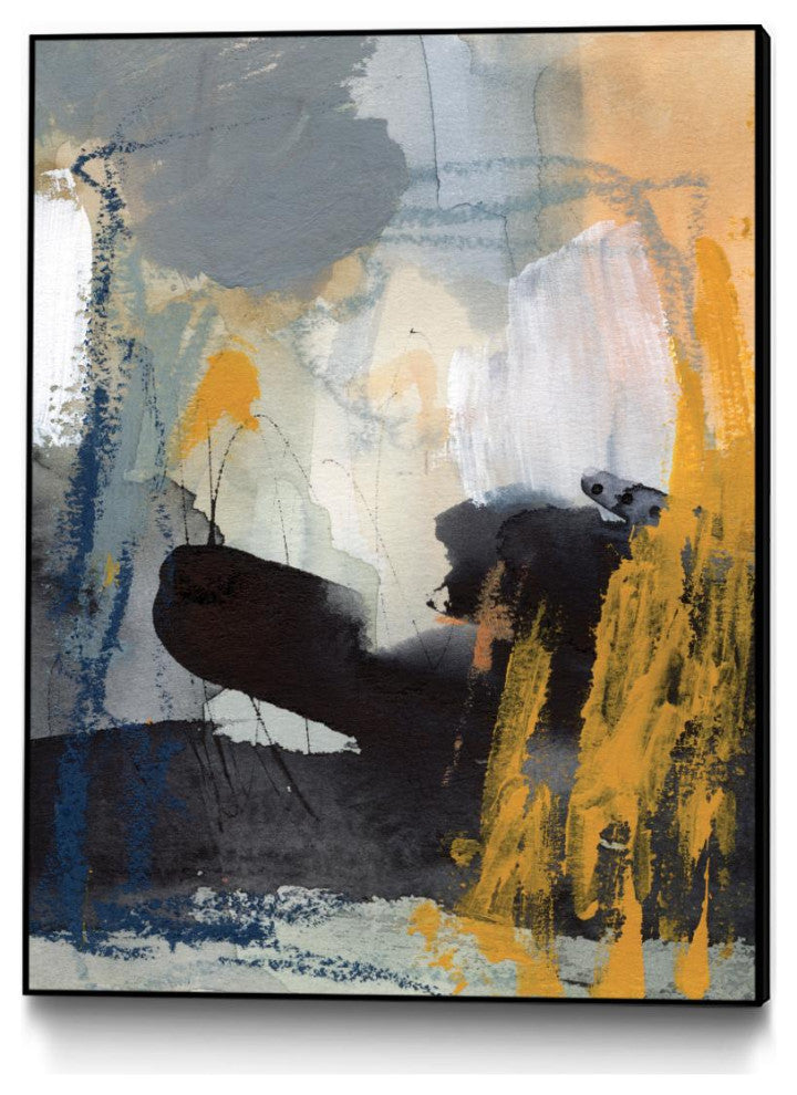 "Incite II" Framed Canvas by Giant Art 30"x40"