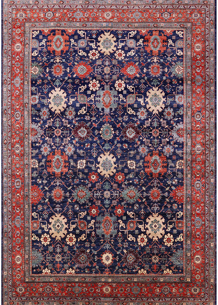 Ahgly Company Indoor Rectangle Mid-Century Modern Area Rugs, 2' x 5'
