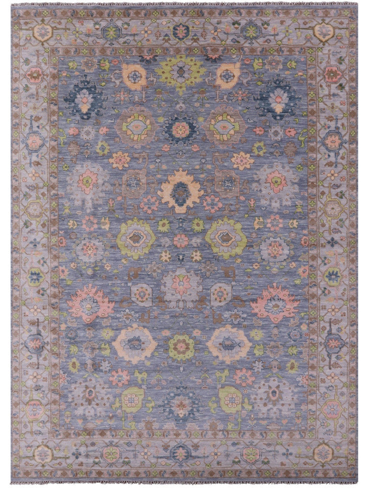 10' 4" X 14' 0" Turkish Oushak Hand Knotted Wool Rug - Q15431
