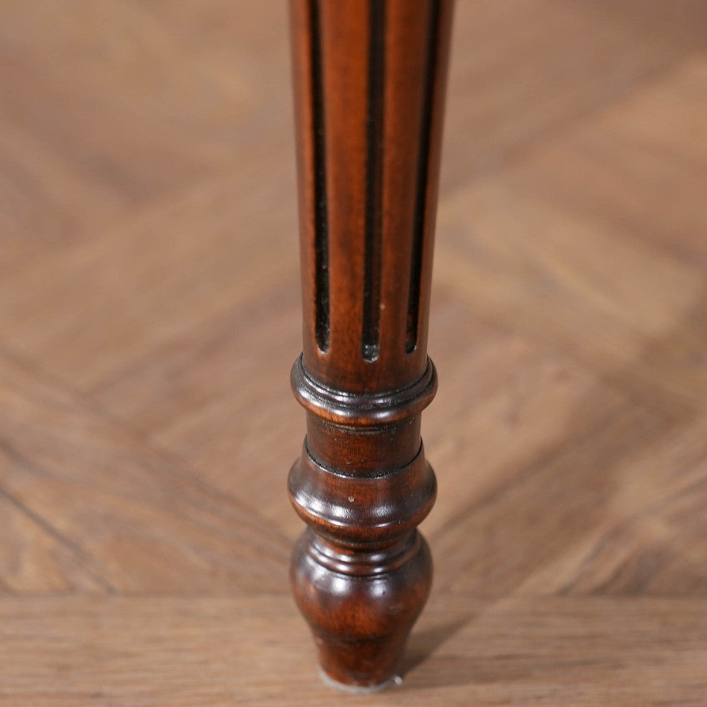 Round Back Mahogany Chair