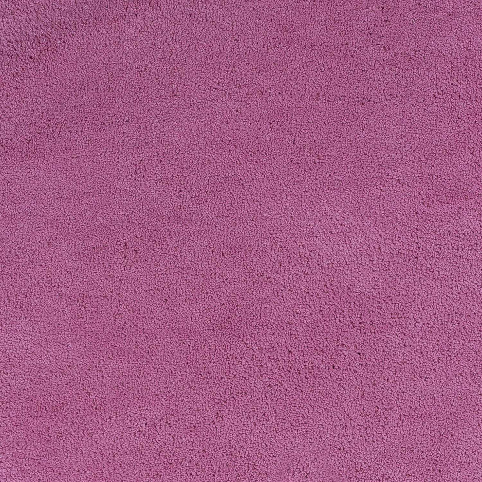 HomeRoots 8' x 11' Bright Hot Pink Shag Area Rug