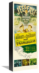 "Abbott & Costello - Meet Frankenstein" Canvas by Hollywood Photo Archive, 6x16"