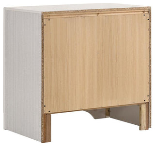 Miranda 2-drawer Nightstand Tray White