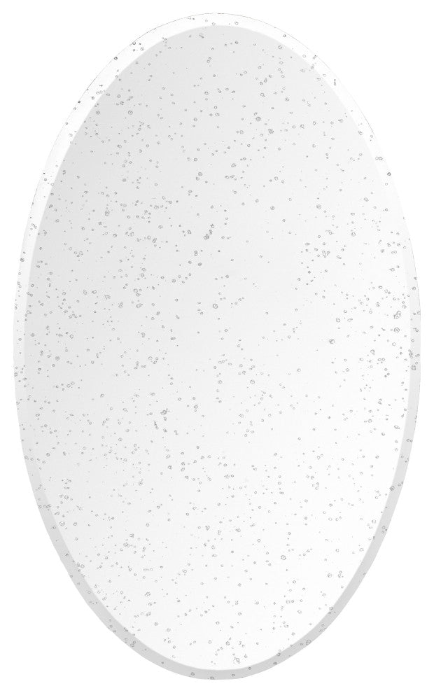 Crystalline Mirror, 35"H x 15"W