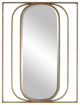 Uttermost 09897 Replicate Contemporary Oval Mirror