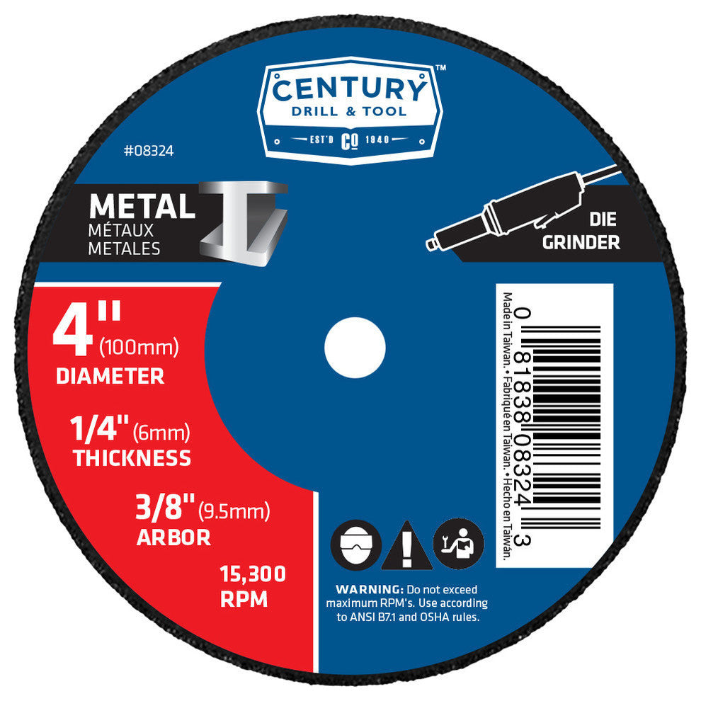 Grinding Metal Wheel, 4"