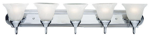 Maxim Essentials 5-Light Bath Vanity Polished Chrome - 8015MRPC