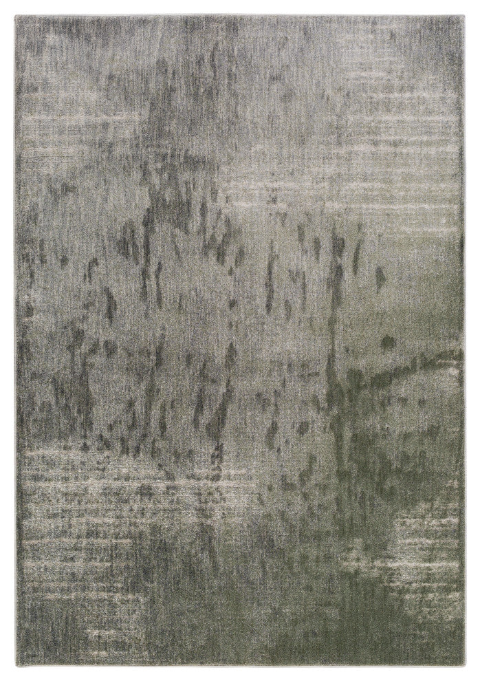 Surya Serene SRE-1010 8'10"x12'10" Rug, Medium Gray/Cream