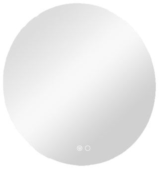 Round LED Vanity Mirror With Backlit, Anti-Fog & Dimmable LED, 36x36