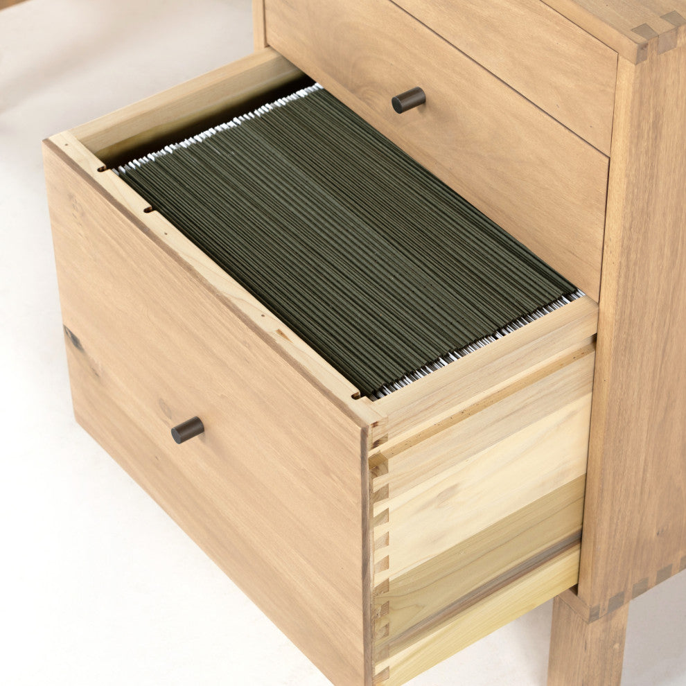 Isador Executive Desk-Dry Wash Poplar