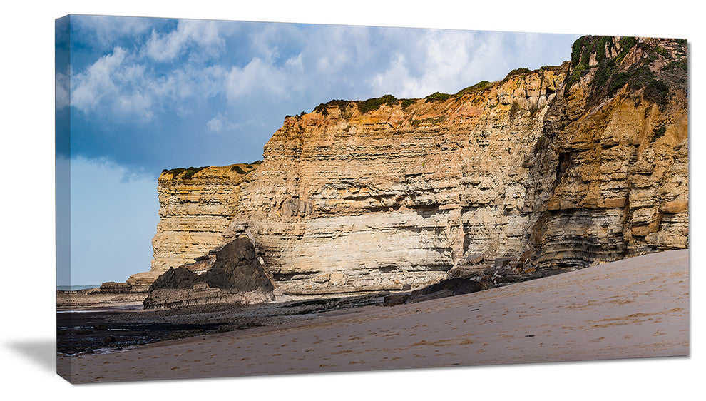 "Portuguese Atlantic Coast Panorama" Landscape Wall Art, 1 Panel, 60"x28"