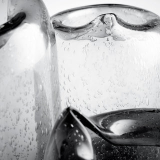 Oxtail Vase, Clear Small