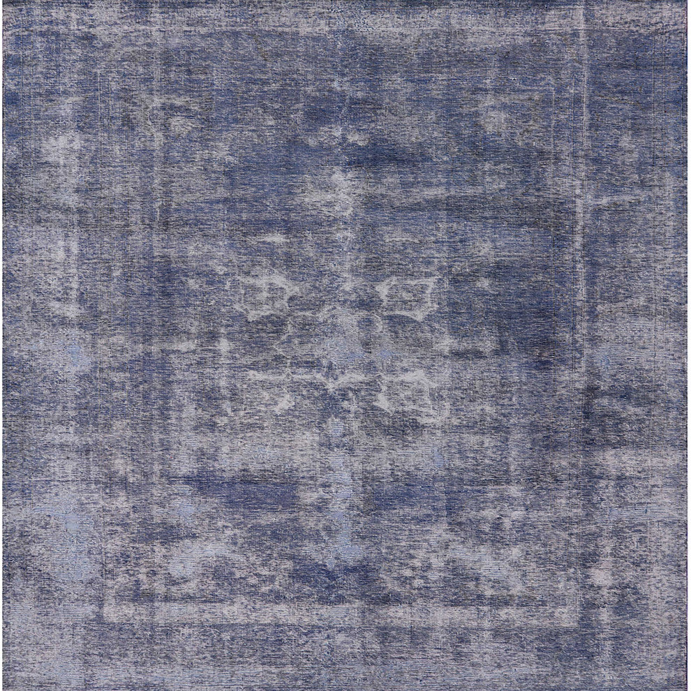 Ahgly Company Indoor Square Mid-Century Modern Area Rugs, 5' Square